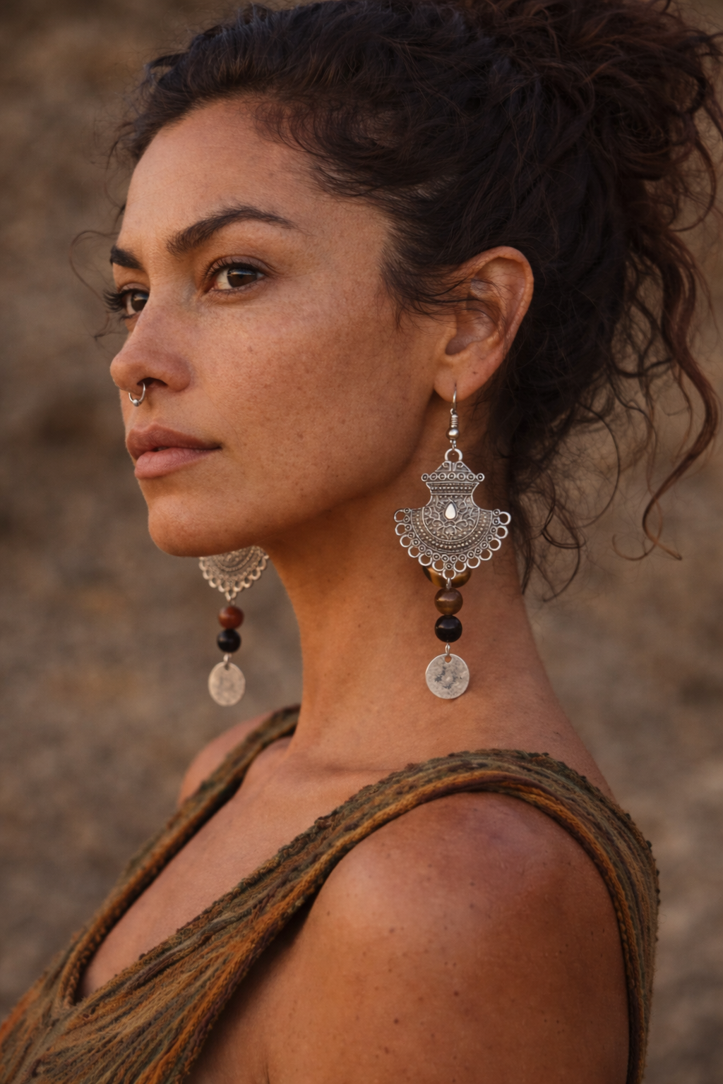 Umber Boho Earrings