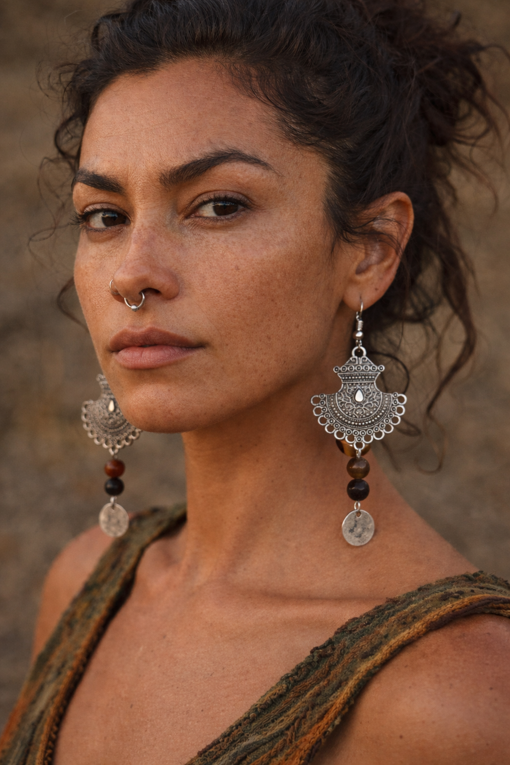 Umber Boho Earrings