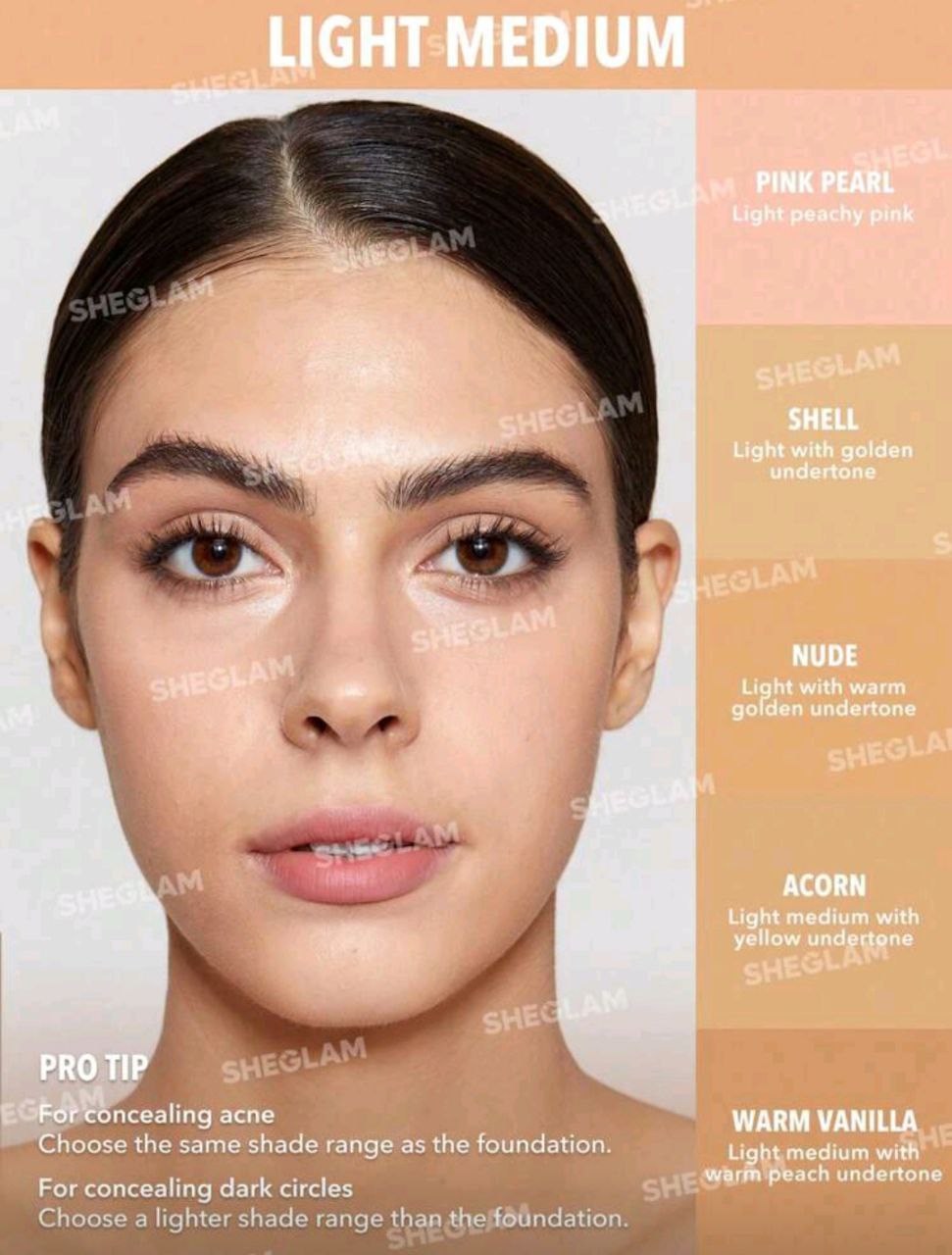 SHEGLAM Complexion Boost Matte Concealer – Sponge Head – Multiple Shades