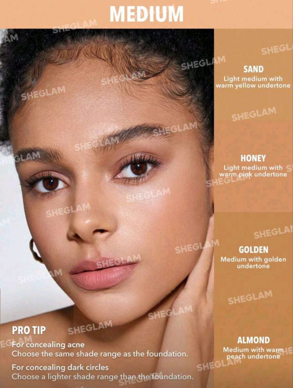 SHEGLAM Complexion Boost Matte Concealer – Sponge Head – Multiple Shades