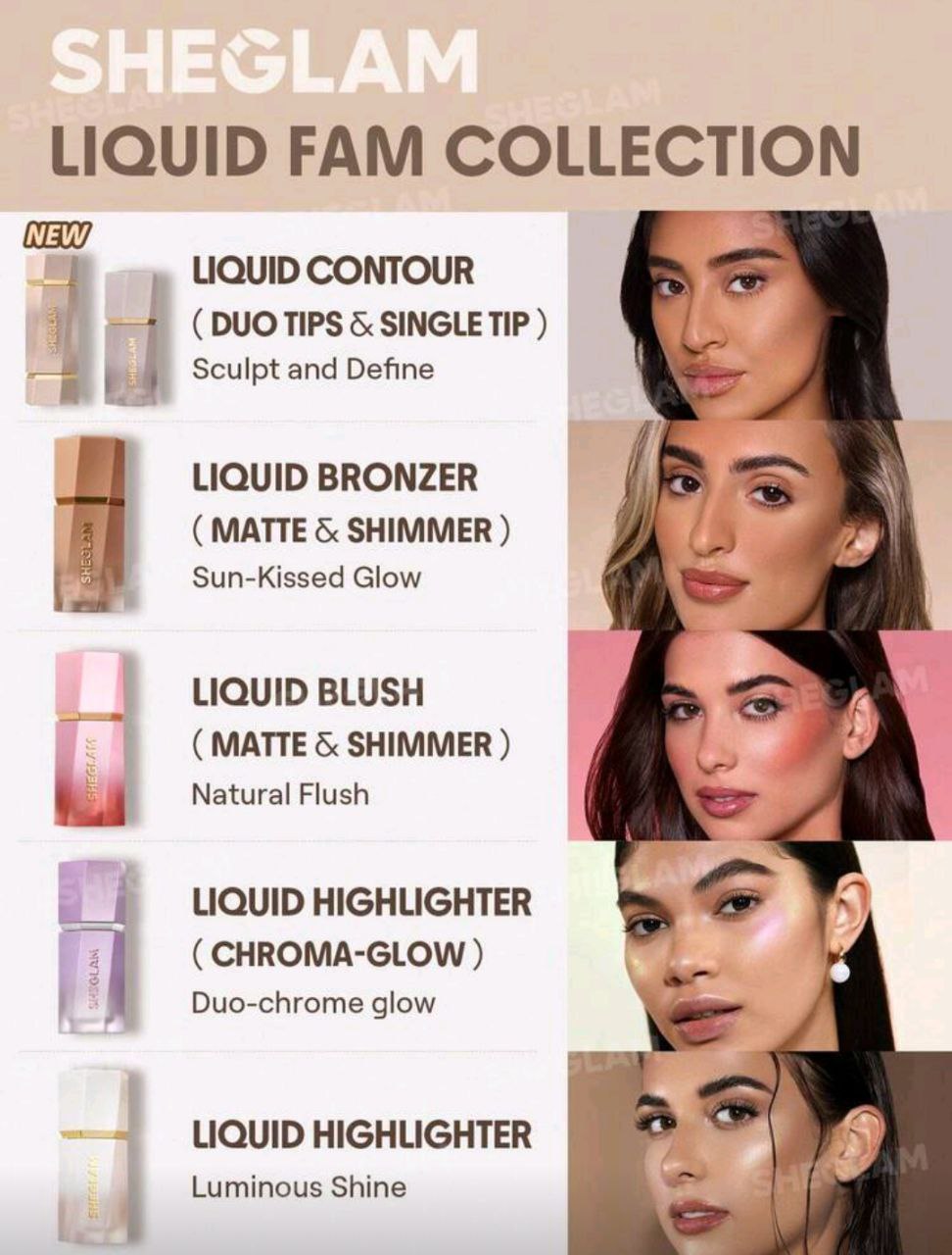 Sheglam Precision Sculpt Liquid Contour Duo – Warm Honey | Sculpted Glow Makeup