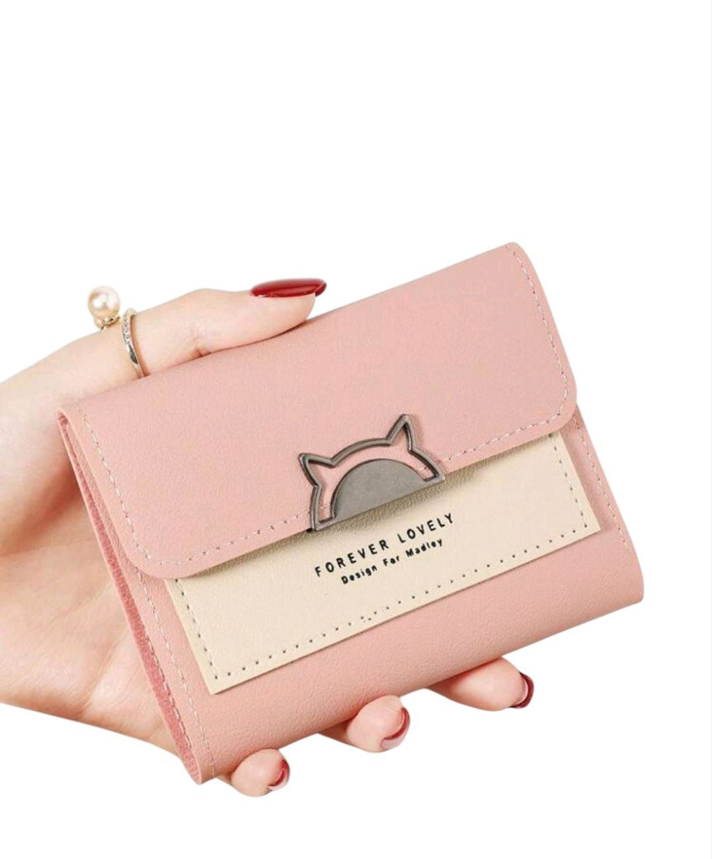 Compact Folding Bifold Wallet for Women – Small Pocket Wallet