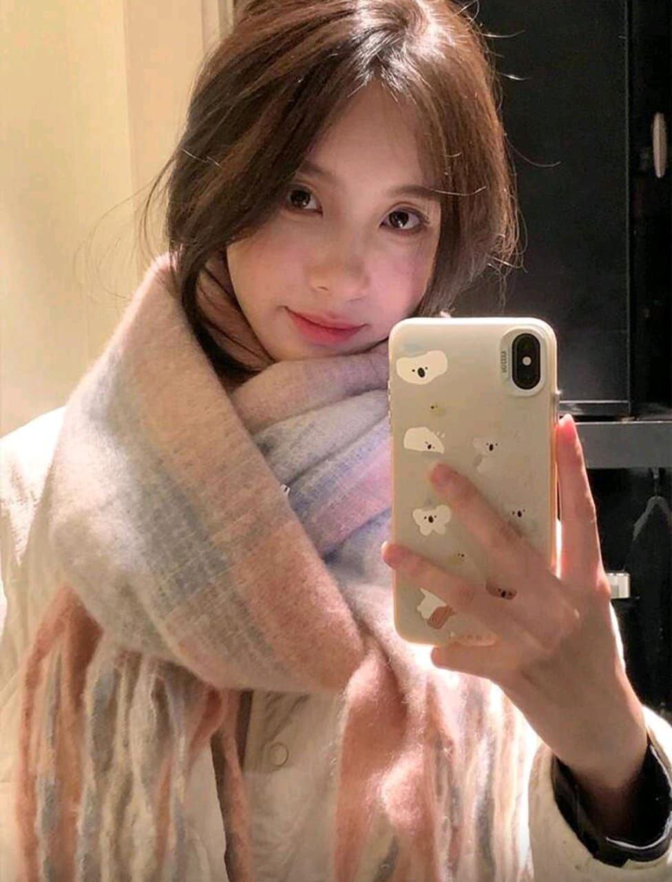 Luxury Mohair-Style Fur Shawl – Soft Winter Wrap