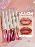 SHEGLAM Lip Rules Liner & Gloss Pen – Play Fair 2-In-1 Lip Combo