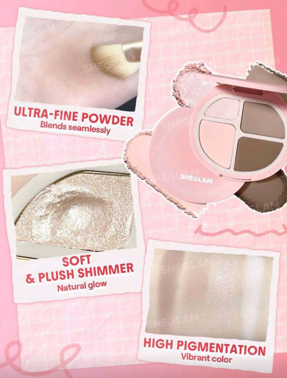 SHEGLAM Hypersculpt Highlight & Contour Palette – Warm