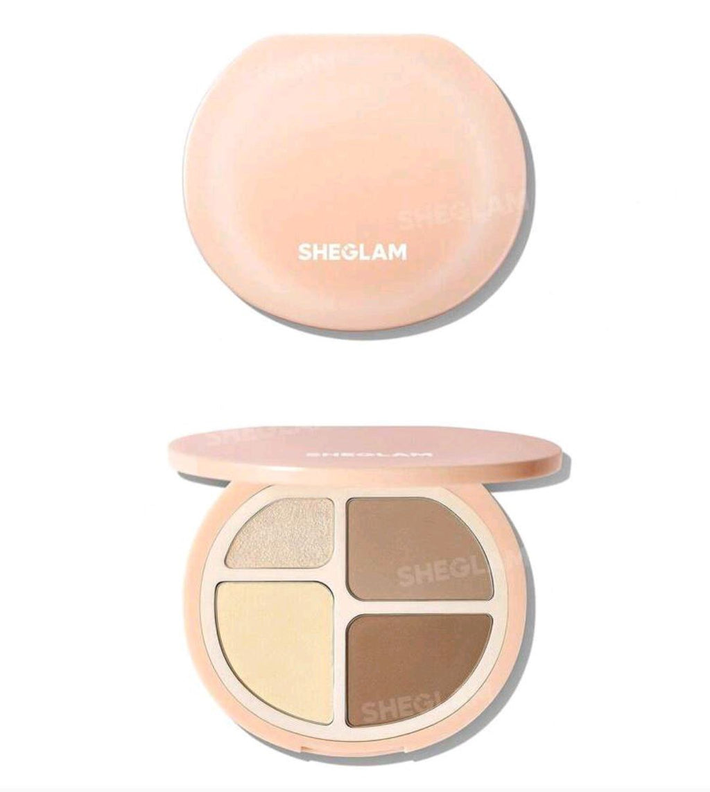 SHEGLAM Hypersculpt Highlight & Contour Palette – Warm