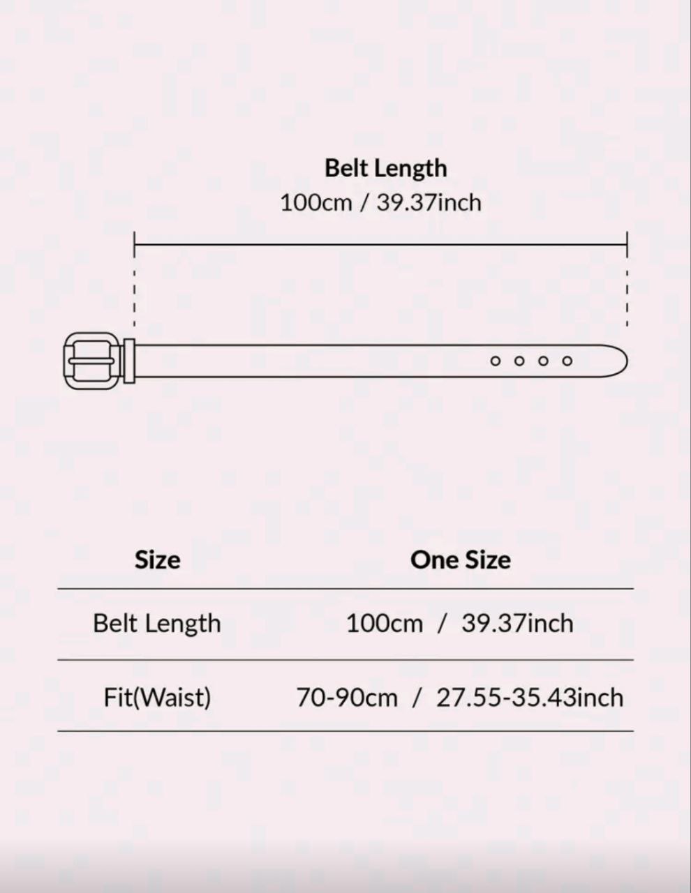 Women’s Vintage Western Belt – Gold-Tone Buckle ( Daily Wear )