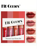 4Pcs Lip Gloss Set