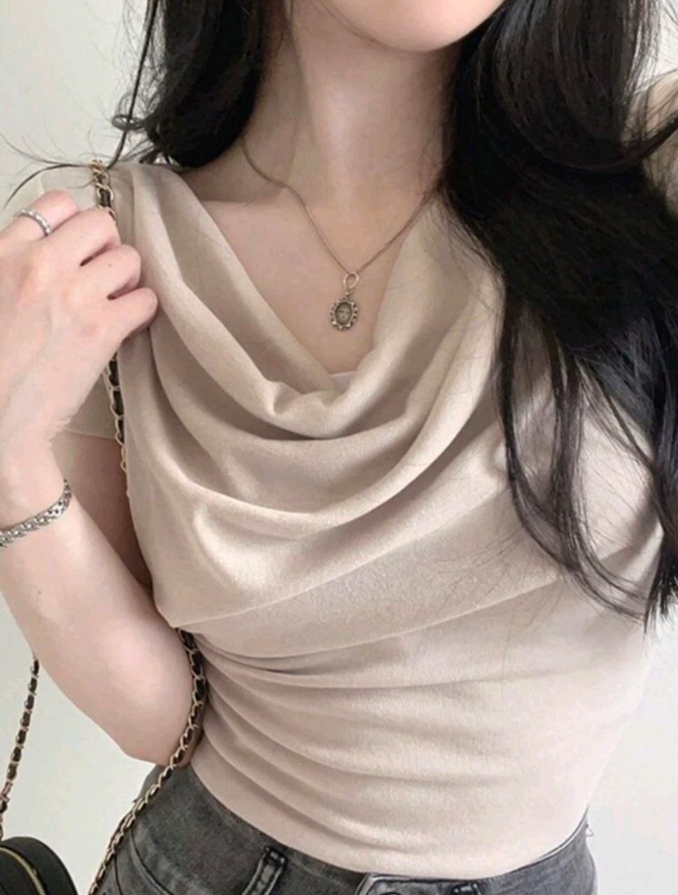Solid Color Slim Fit Short-Sleeve T-Shirt