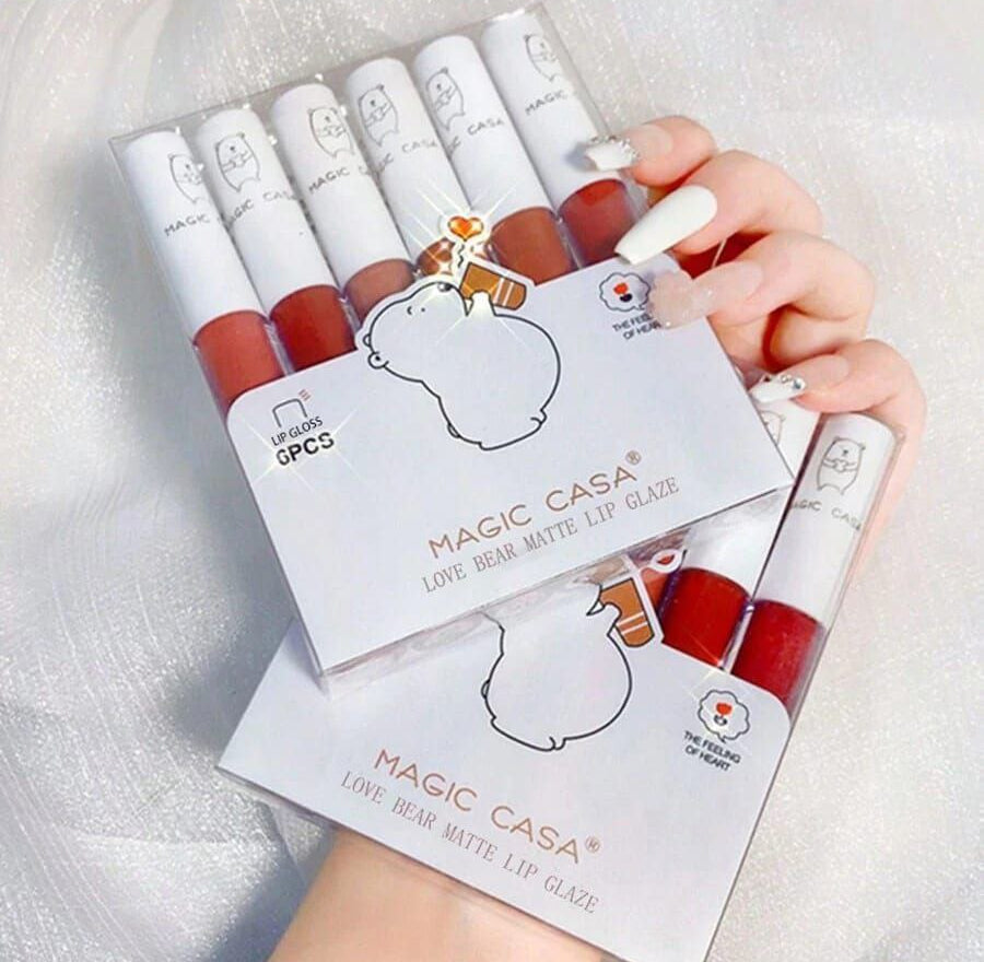 Matte Lipstick Set ( 6 shades )