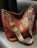 Summer Fashion Large Capacity Shoulder & Tote Bag – Brown