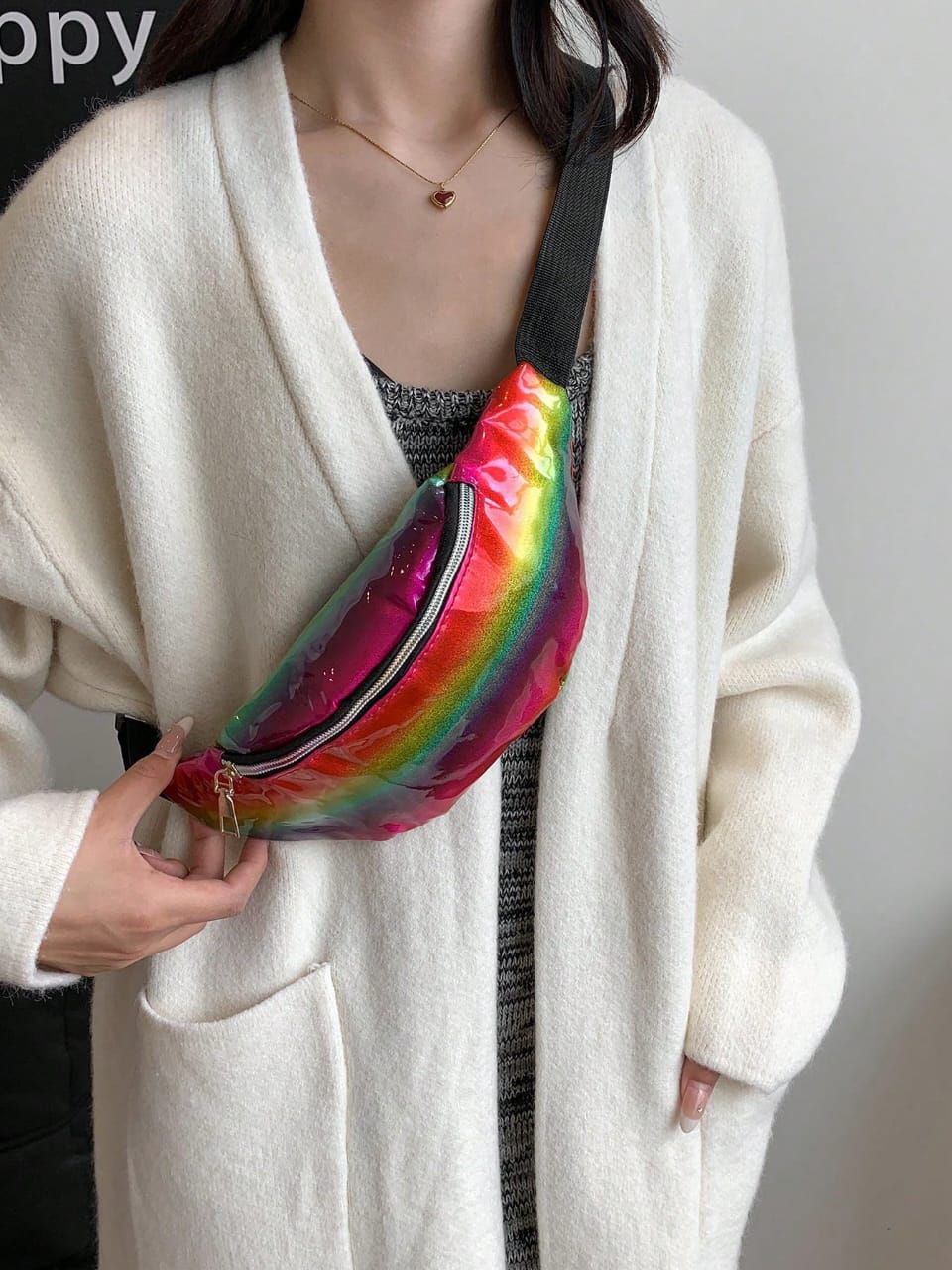 Colorful Fashion Waist Bag for Women & Girls
