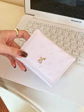 Korean Style Pink Wallet for Women & Girls