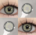EYESHARE Natural Gray Colored Contact Lenses – 14.2mm Yearly Use