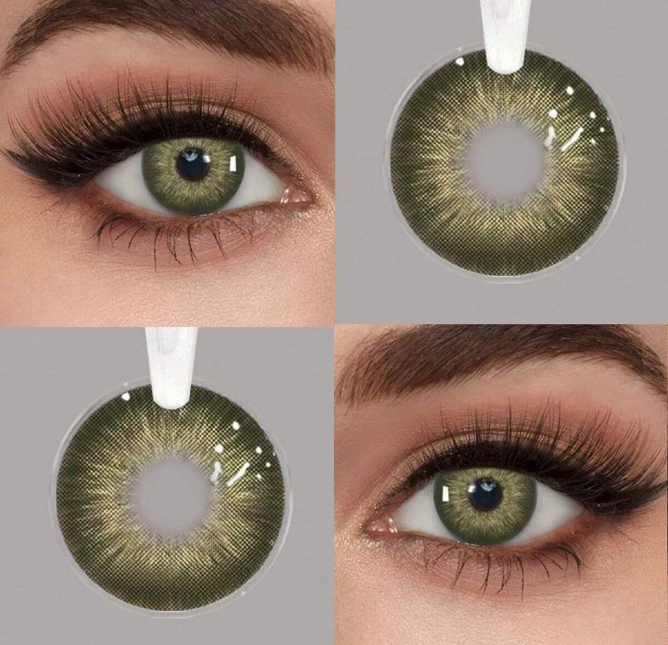 Green Colored Contact Lenses – 14.5mm Annual Soft Cosmetic Lenses