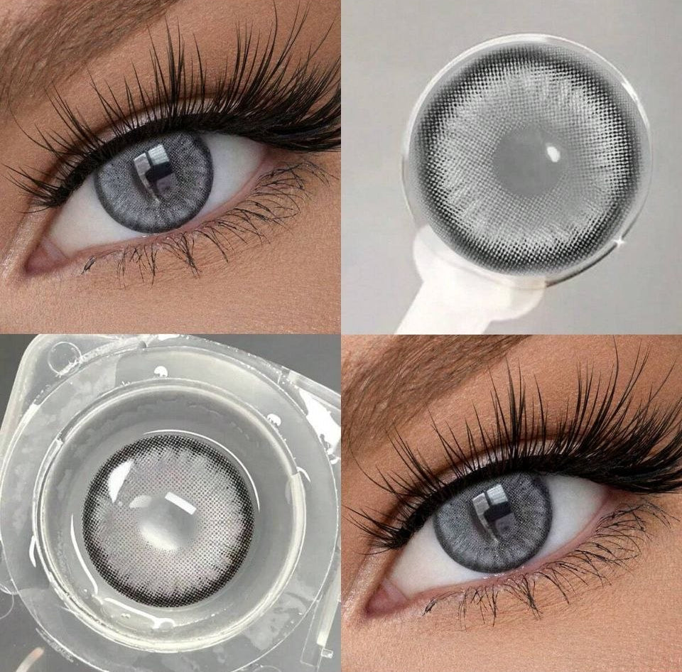 Gray Colored Contact Lenses – 14.5mm, Yearly Use