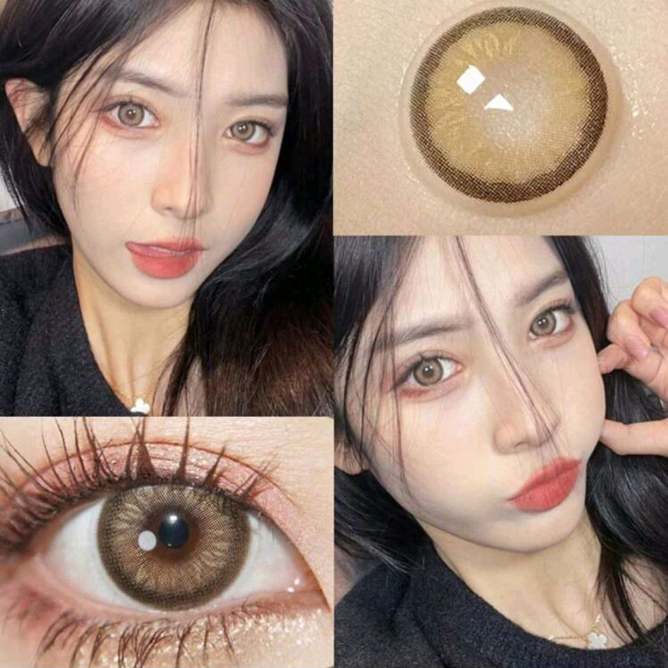Brown 14.5 mm 6‑Month Colored Contact Lenses | Eye Enhancing Style