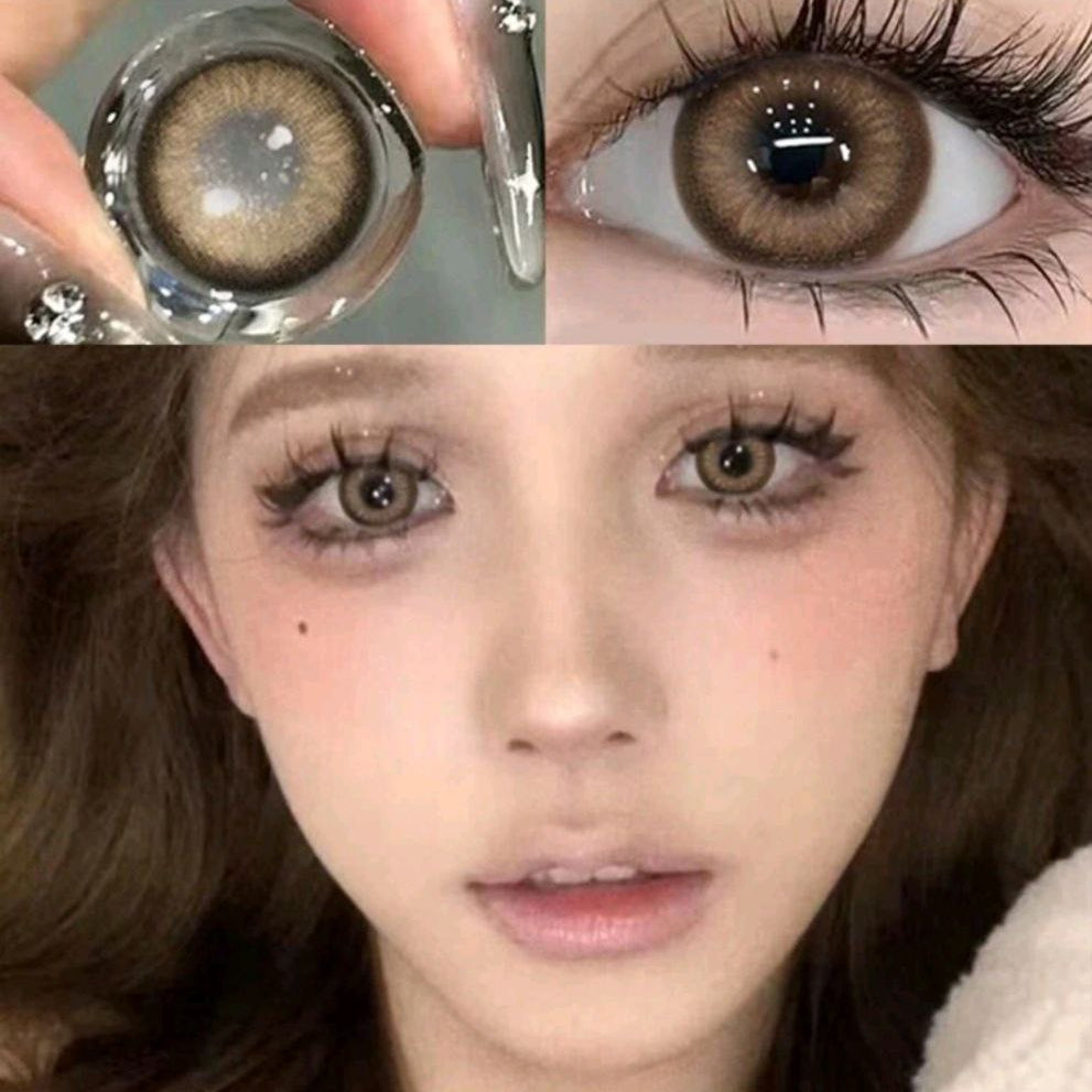 Brown 14.5 mm 6‑Month Colored Contact Lenses | Eye Enhancing Style