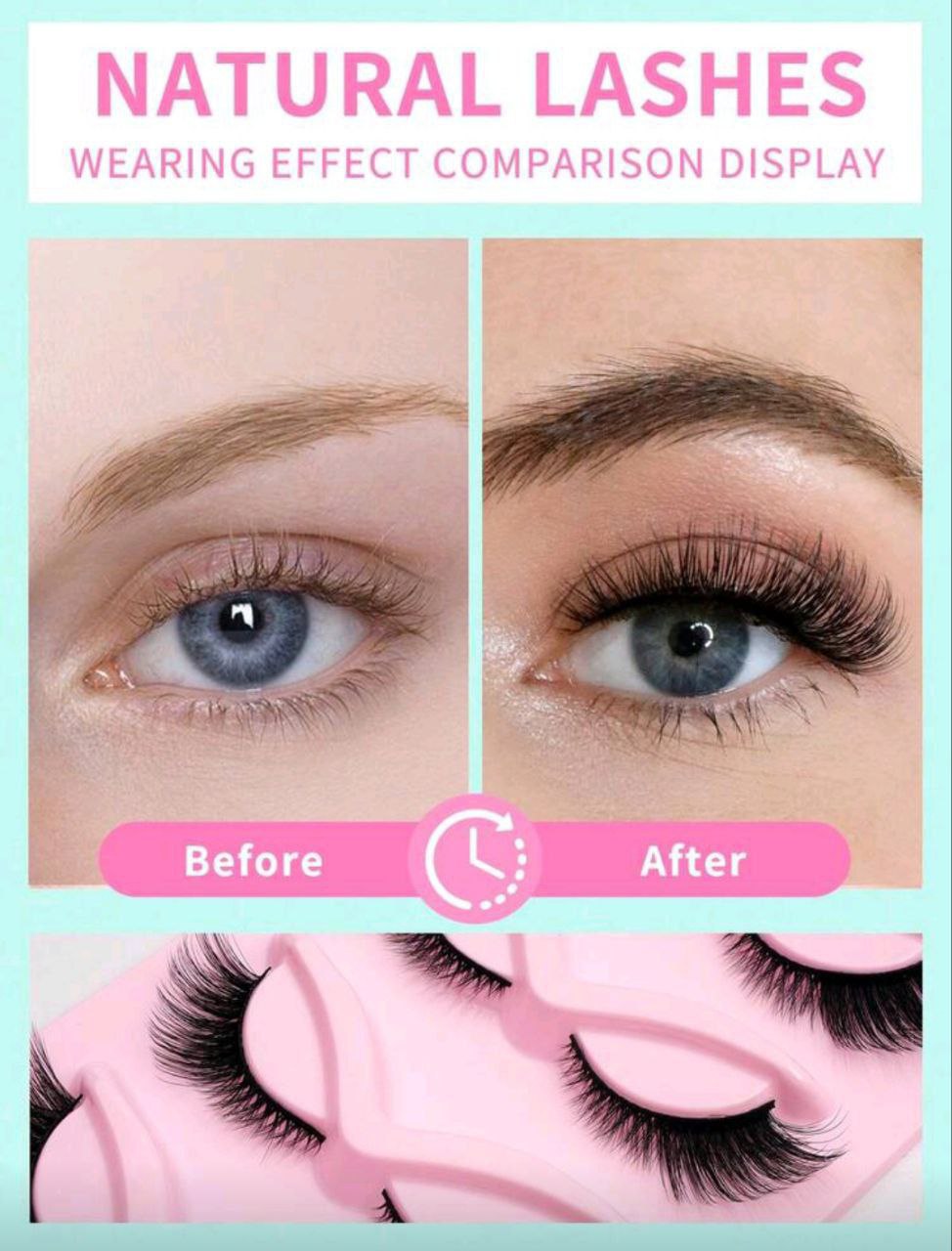Eyelashes Set ( 5 Pairs )