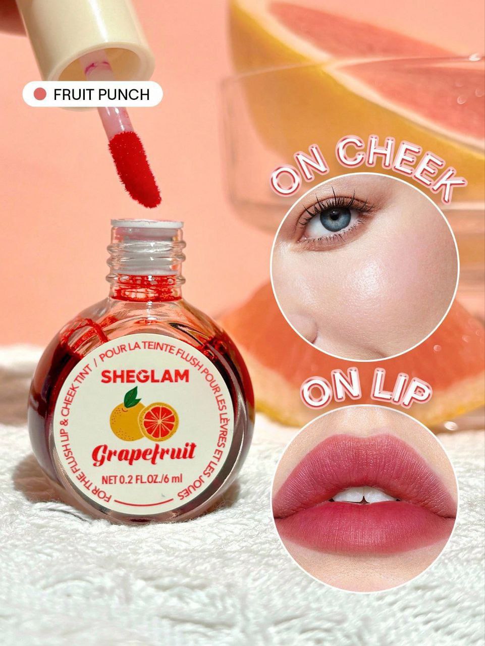 SHEGLAM For The Flush Lip & Cheek Tint – Matte Long-Lasting Stain 