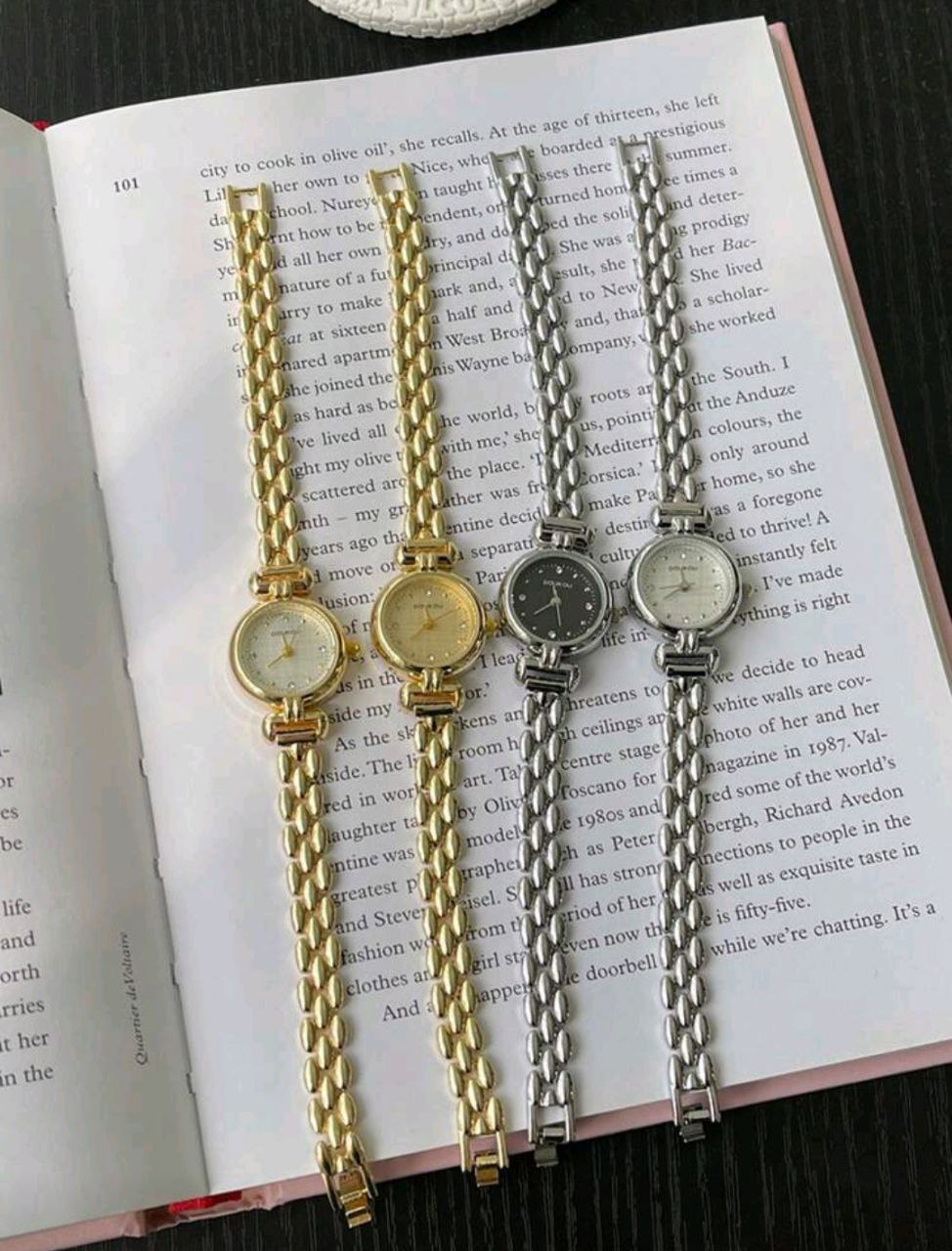 Luxury Minimalist Small Dial Quartz Watch for Women – Elegant Everyday Style