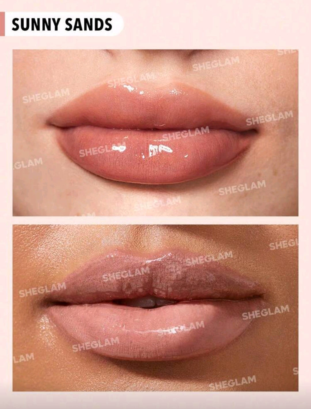 SHEGLAM Power Bouquet Lip Gloss – Sunny Sands Tinted Lip Oil
