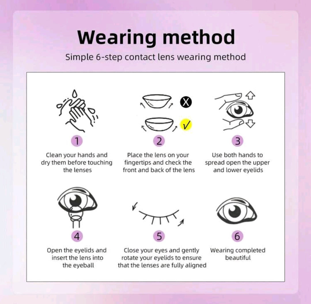 Green Colored Contact Lenses – 14.5mm Annual Soft Cosmetic Lenses