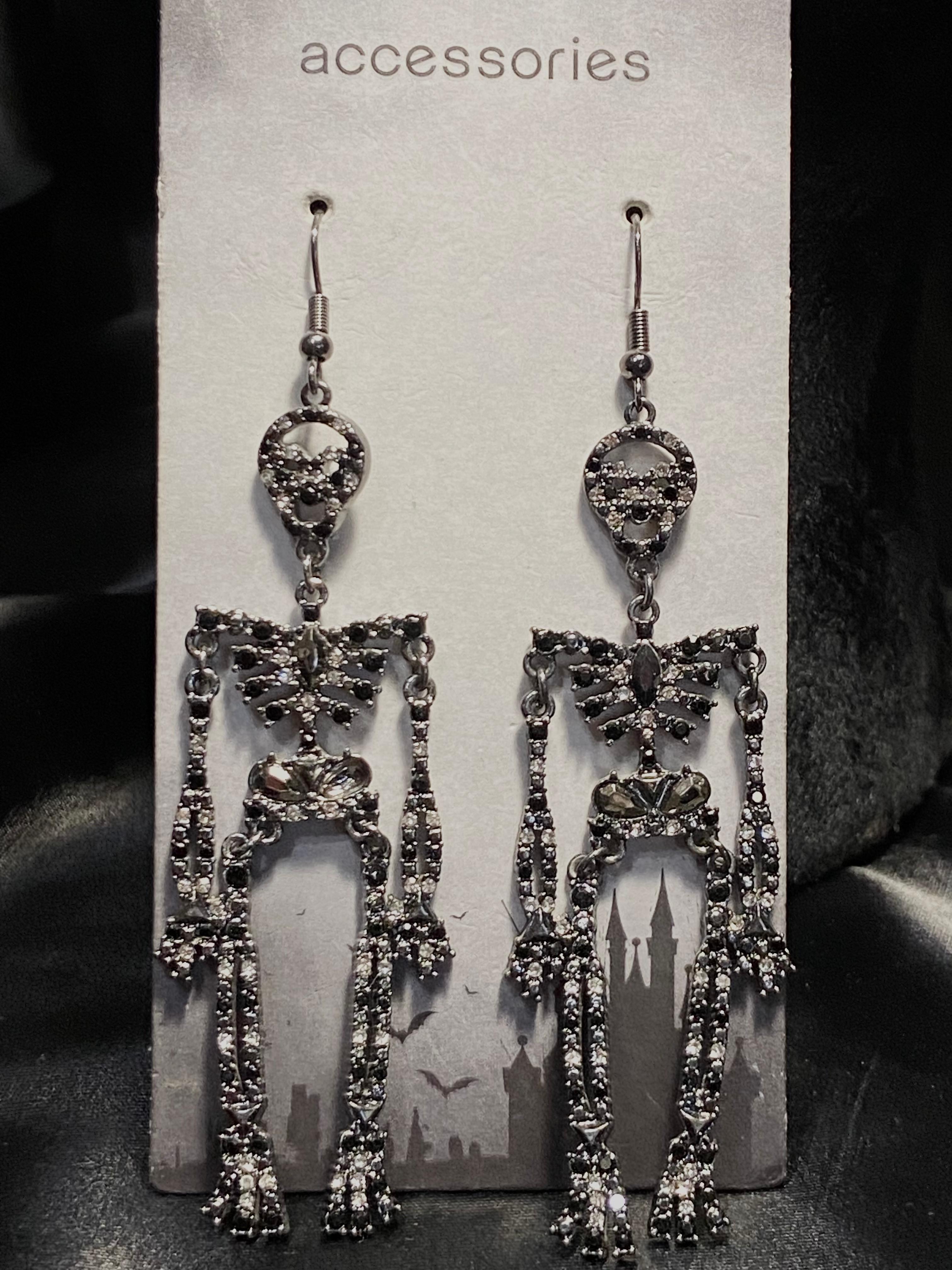 Skeleton Earrings