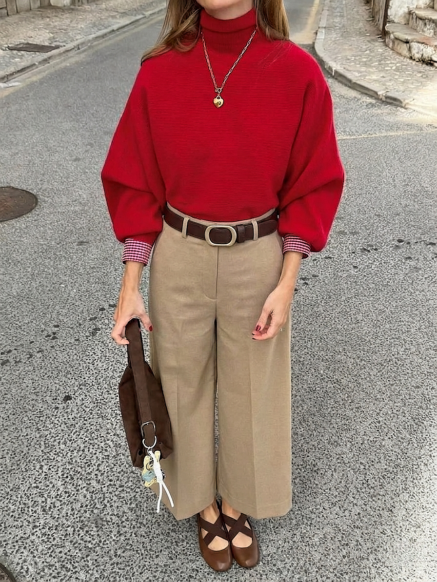 Korean Style No-Hole Belt – Simple & Versatile Decorative Design