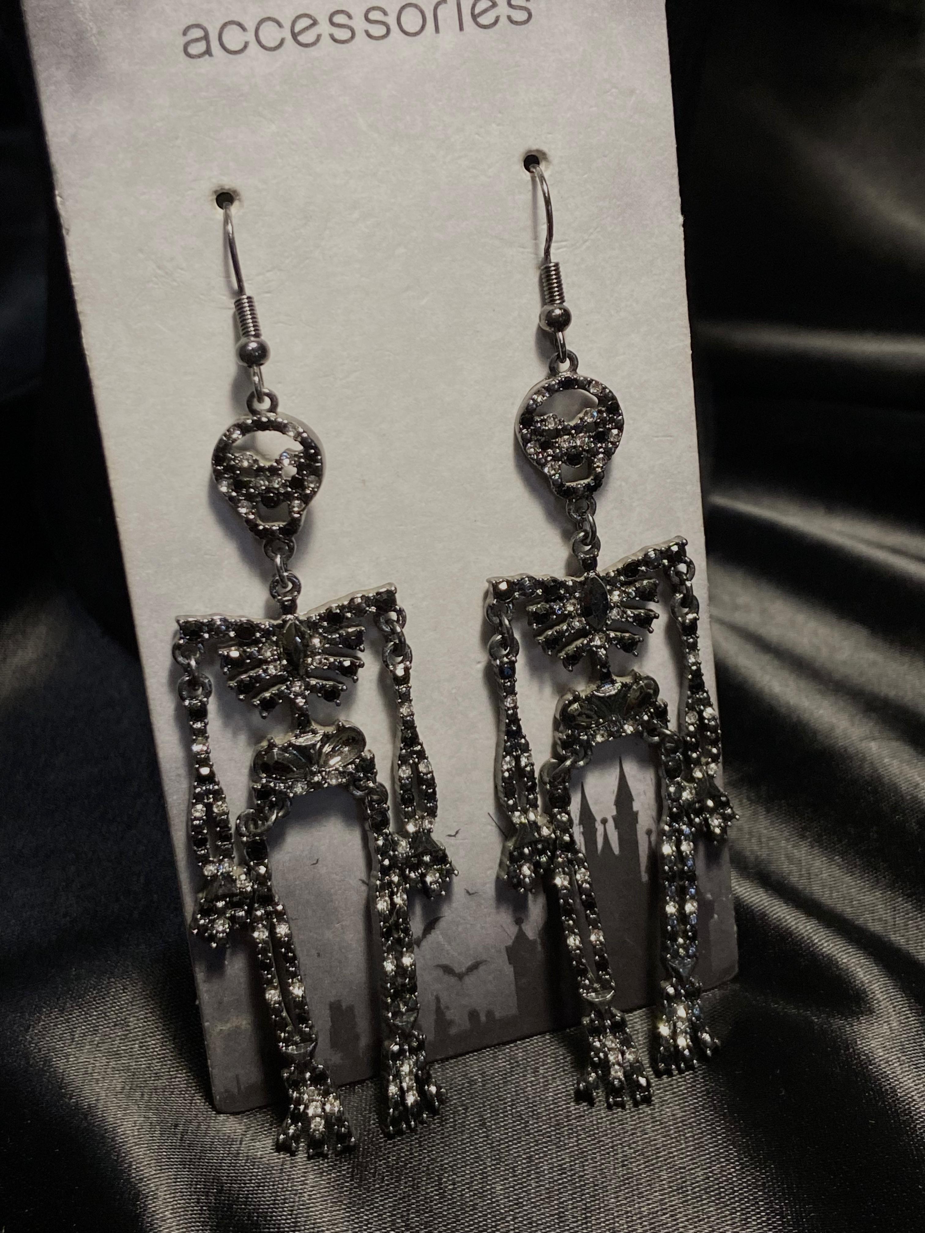 Skeleton Earrings