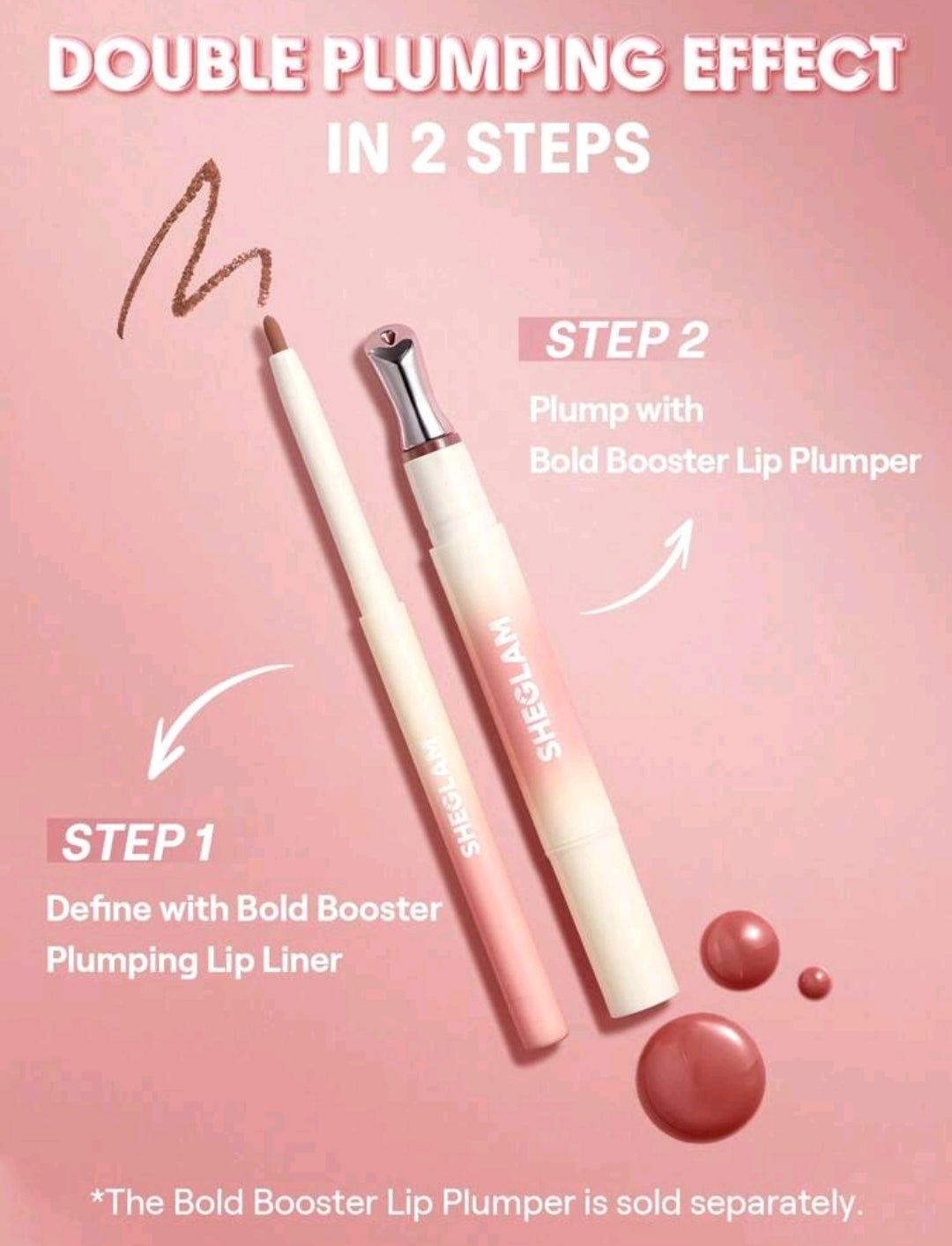 SHEGLAM Berry Bold Plumping Lip Liner