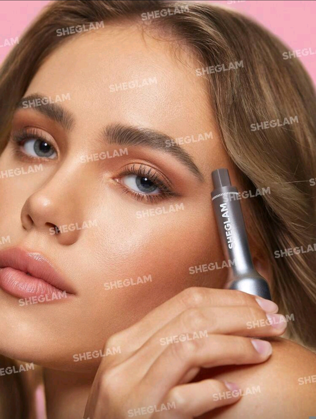 SHEGLAM Brow-Fection Angled Brush & Dip – Truffle