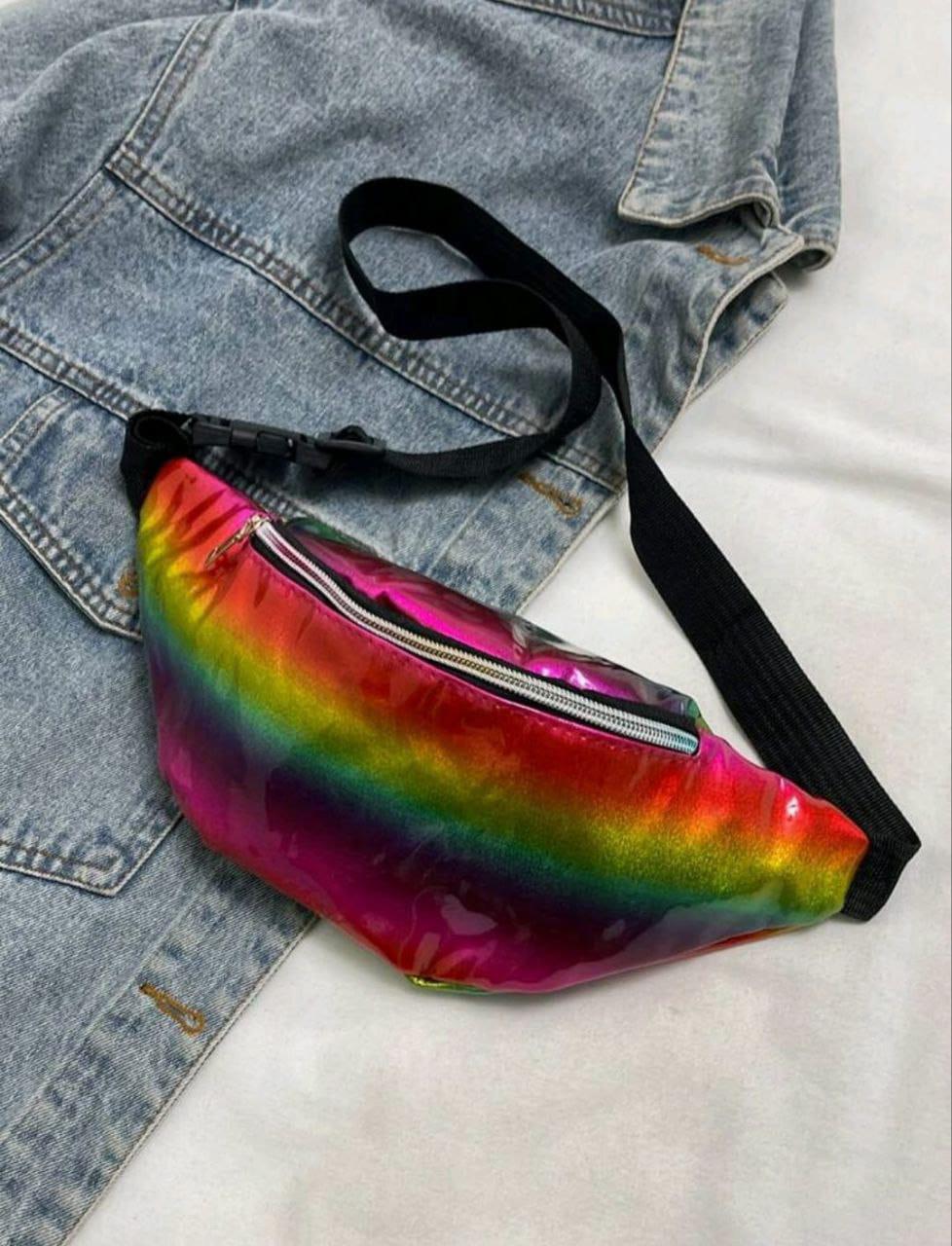 Colorful Fashion Waist Bag for Women & Girls