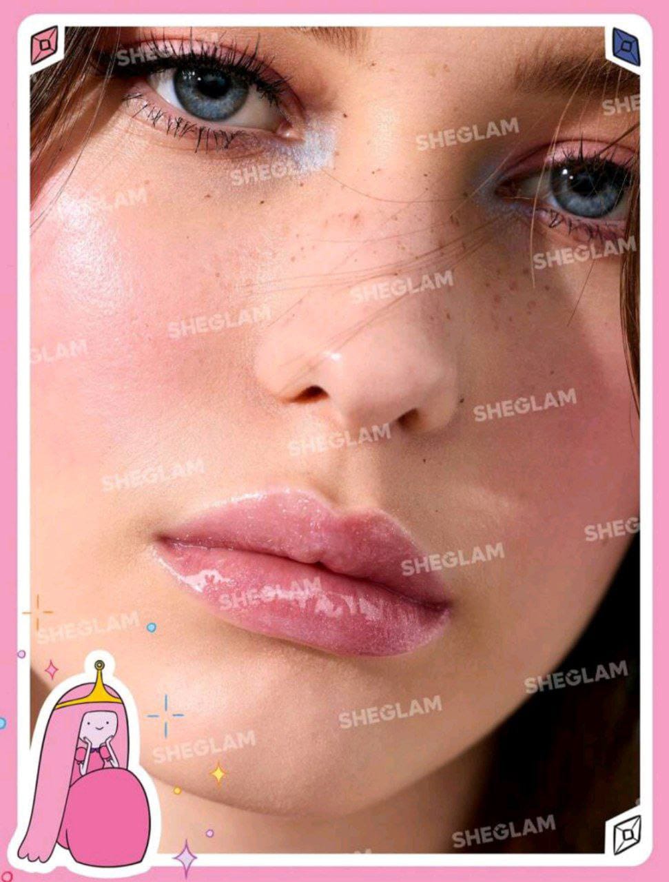 Adventure Time x SHEGLAM Heroes Only Shimmery Lip Gloss – Peebles High-Shine Hydrating Lip Gloss