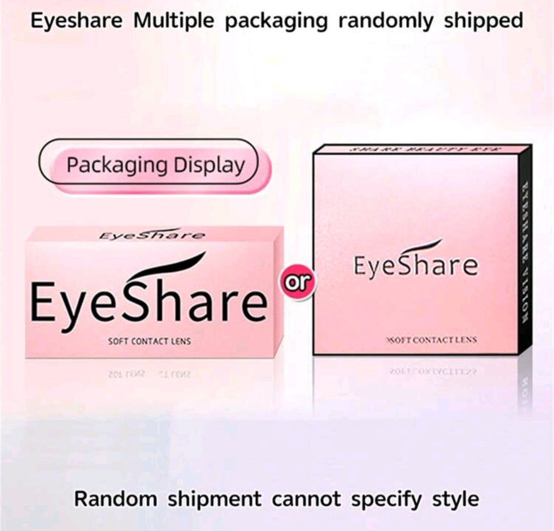 EYESHARE Brown Colored Contact Lenses – 14.5mm Yearly Use