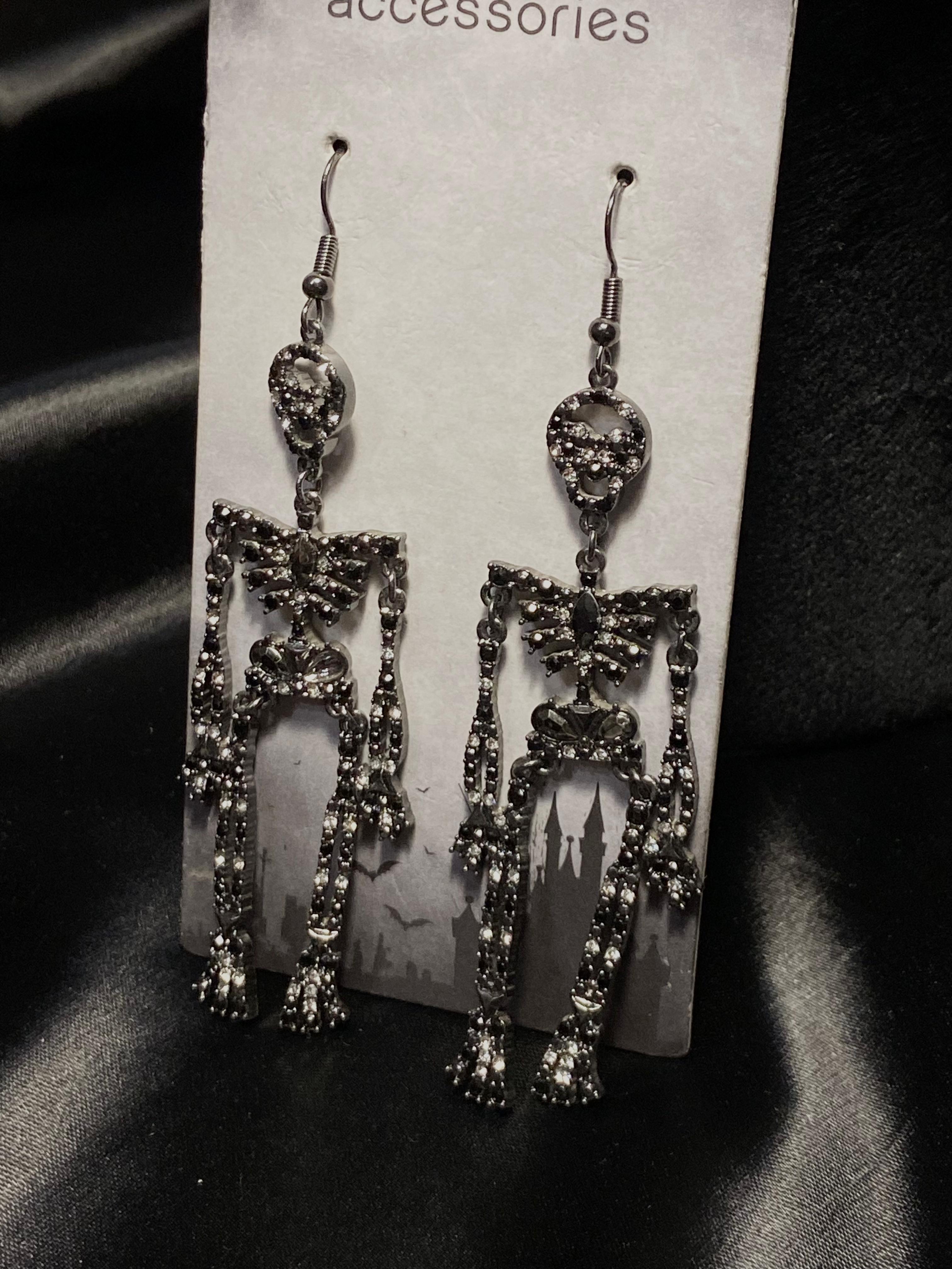 Skeleton Earrings