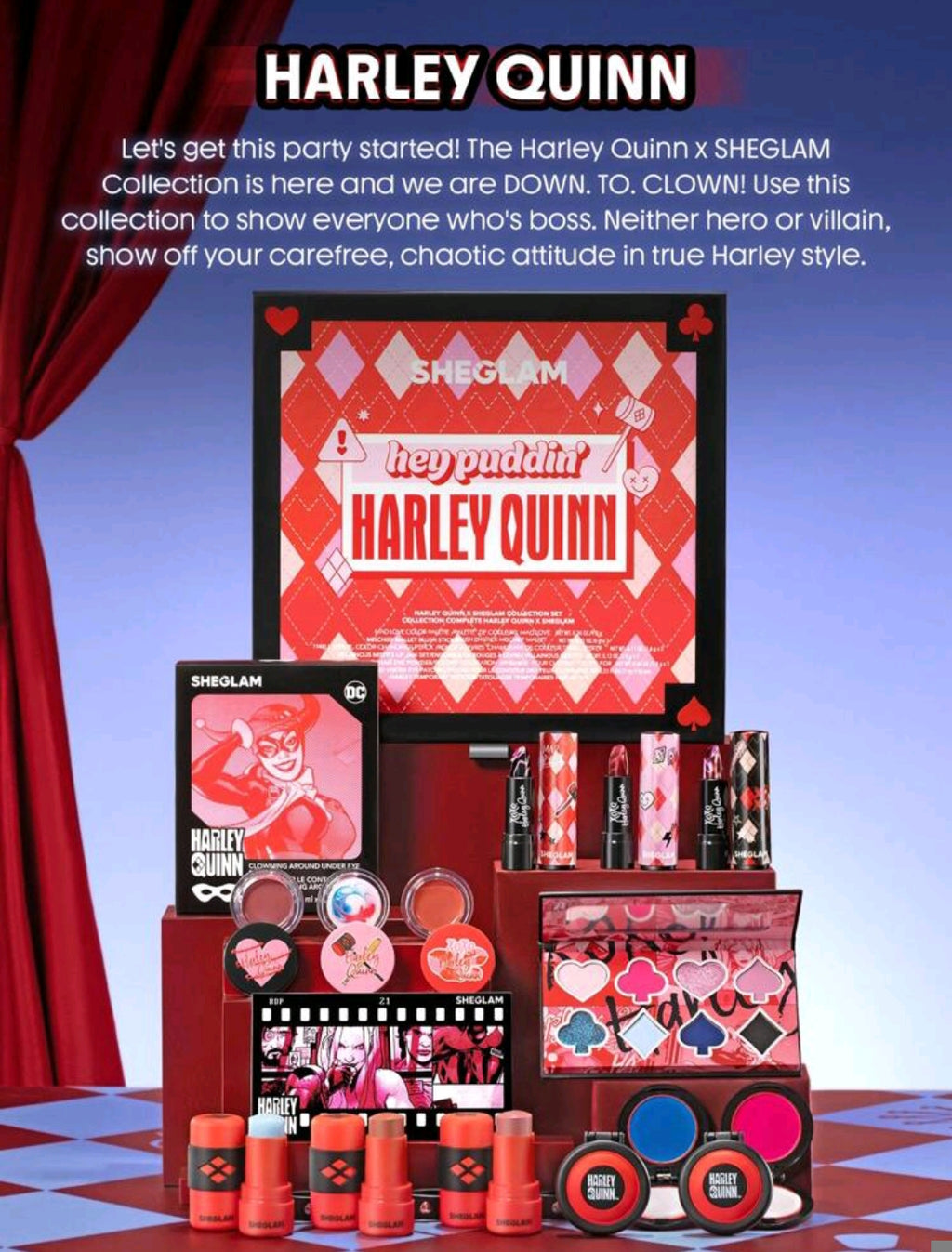 Harley Quinn X SHEGLAM Villainous Misfits Lip Jam – Moisturizing Gloss