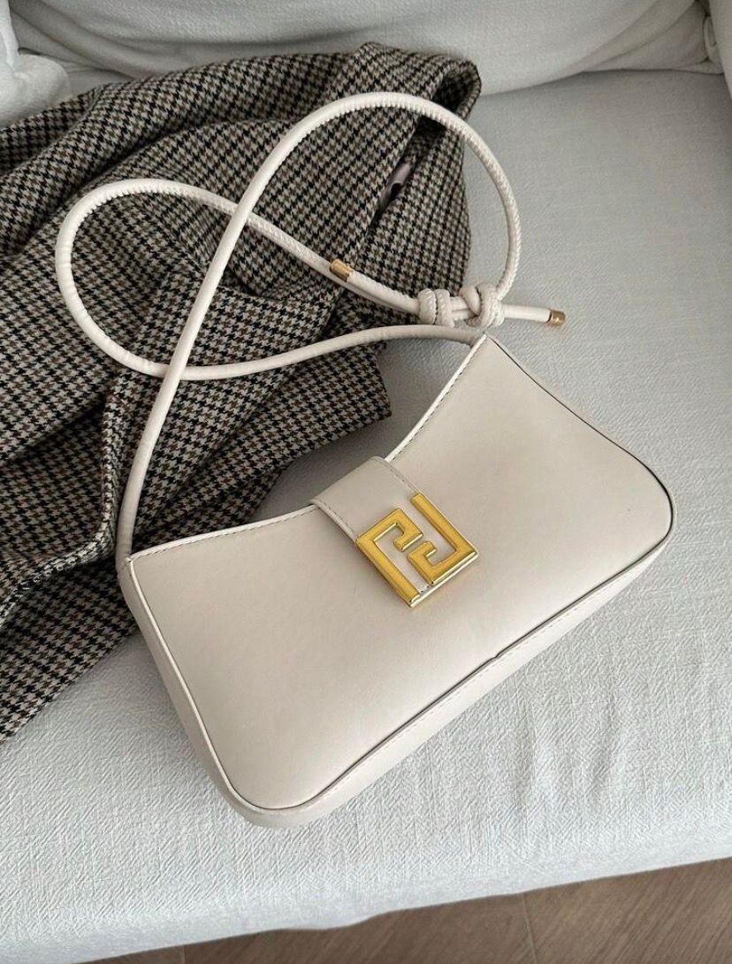 Women's Fashion Casual Shoulder Bag – White Portable Crossbody