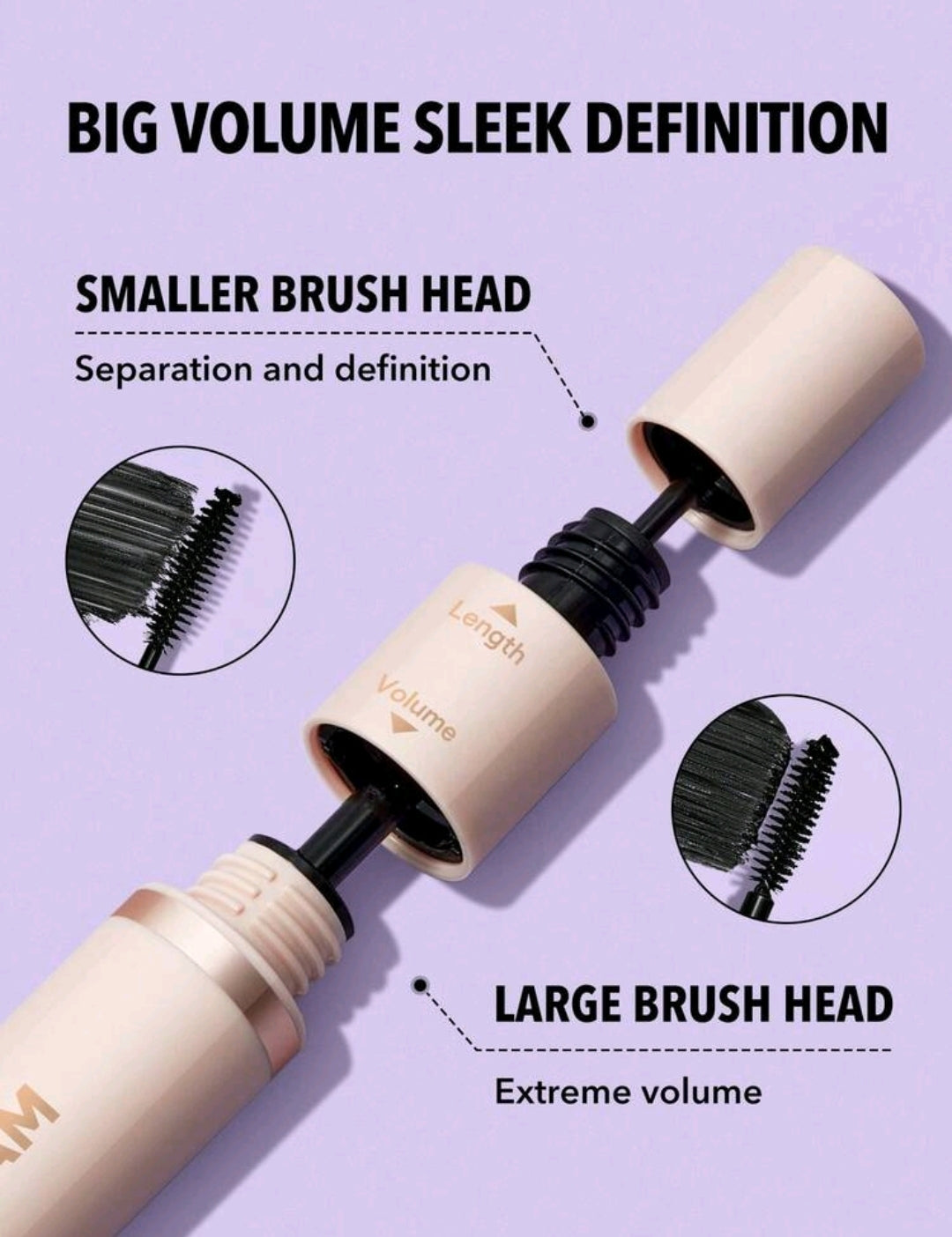 SHEGLAM Lash Besties 2-in-1 Volumizing Mascara