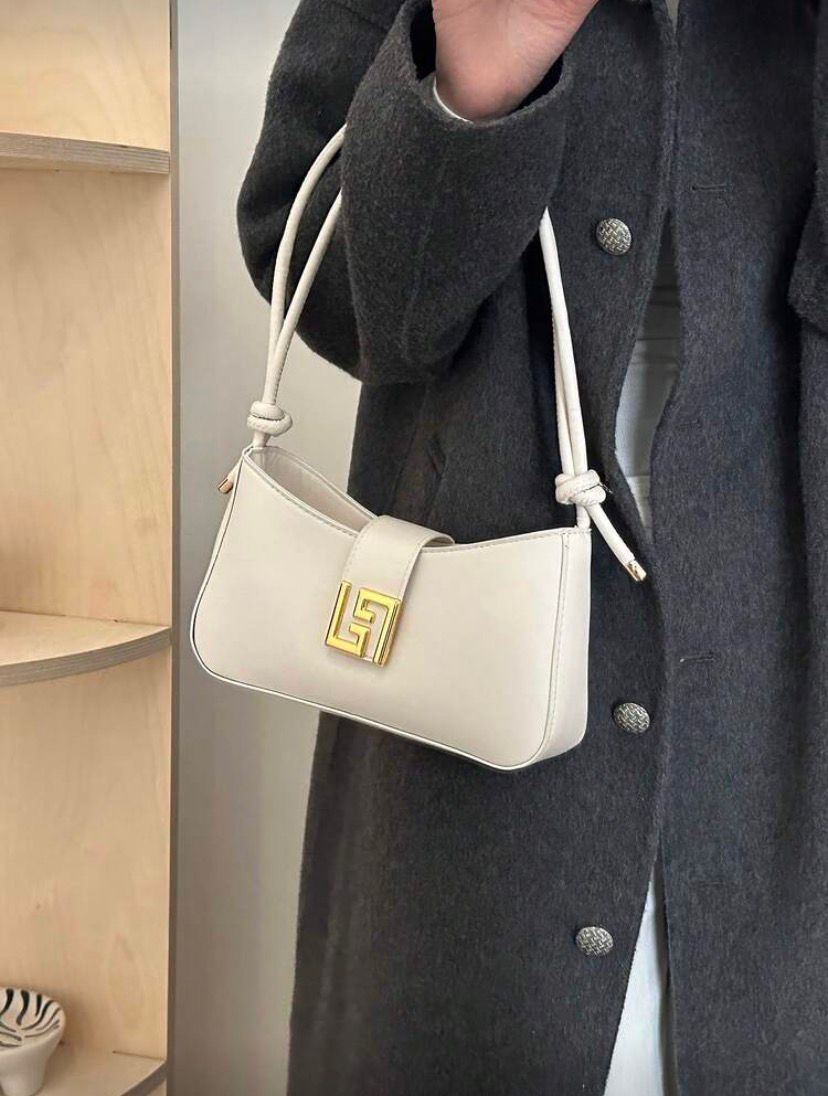 Women's Fashion Casual Shoulder Bag – White Portable Crossbody