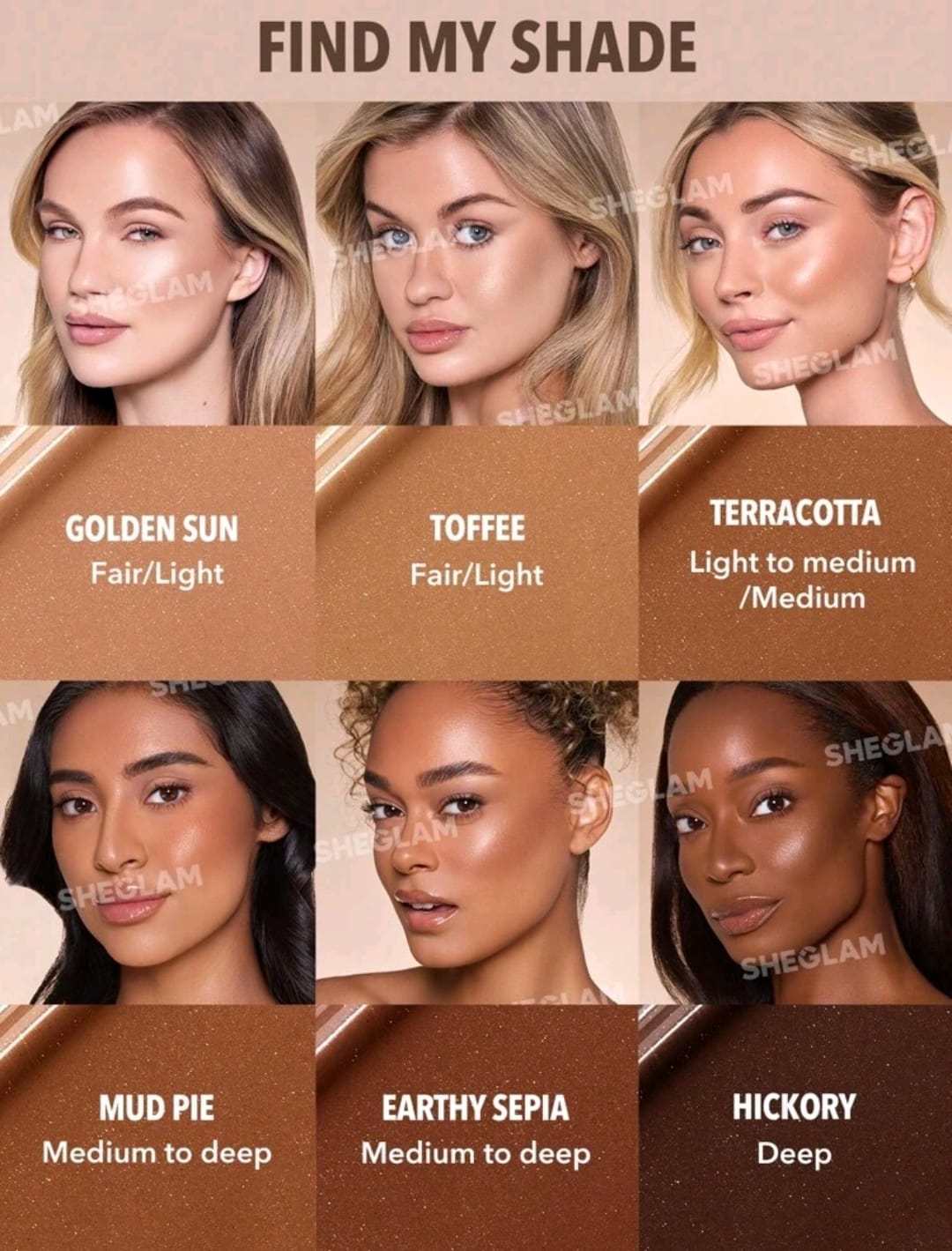 SHEGLAM Sun Beam Matte Liquid Bronzer – Golden Sun Lightweight Blendable Liquid Bronzer for Natural Matte Contour
