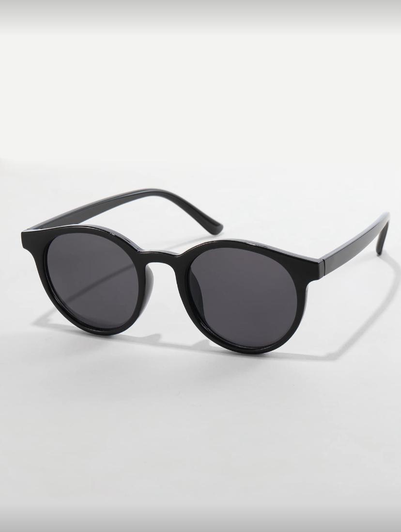 Korean Retro Full Frame Round Fashion Sunglasses – Available in Beige, Brown & Black