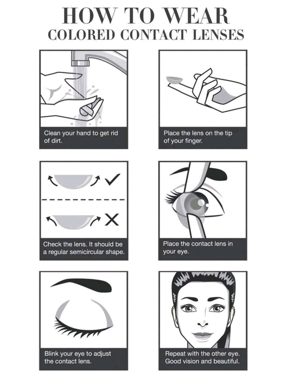 Lalens Neala Brown Contact Lenses – 14.0mm, 1 Year Use