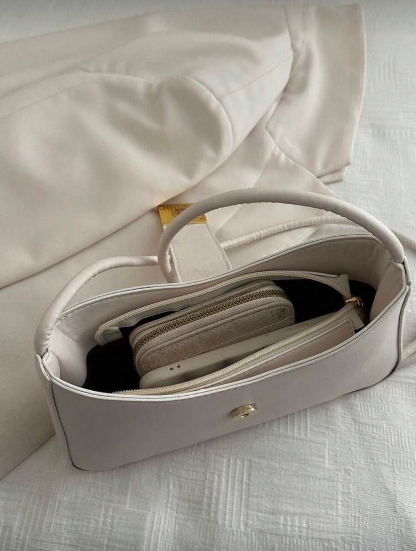 Women's Fashion Casual Shoulder Bag – White Portable Crossbody