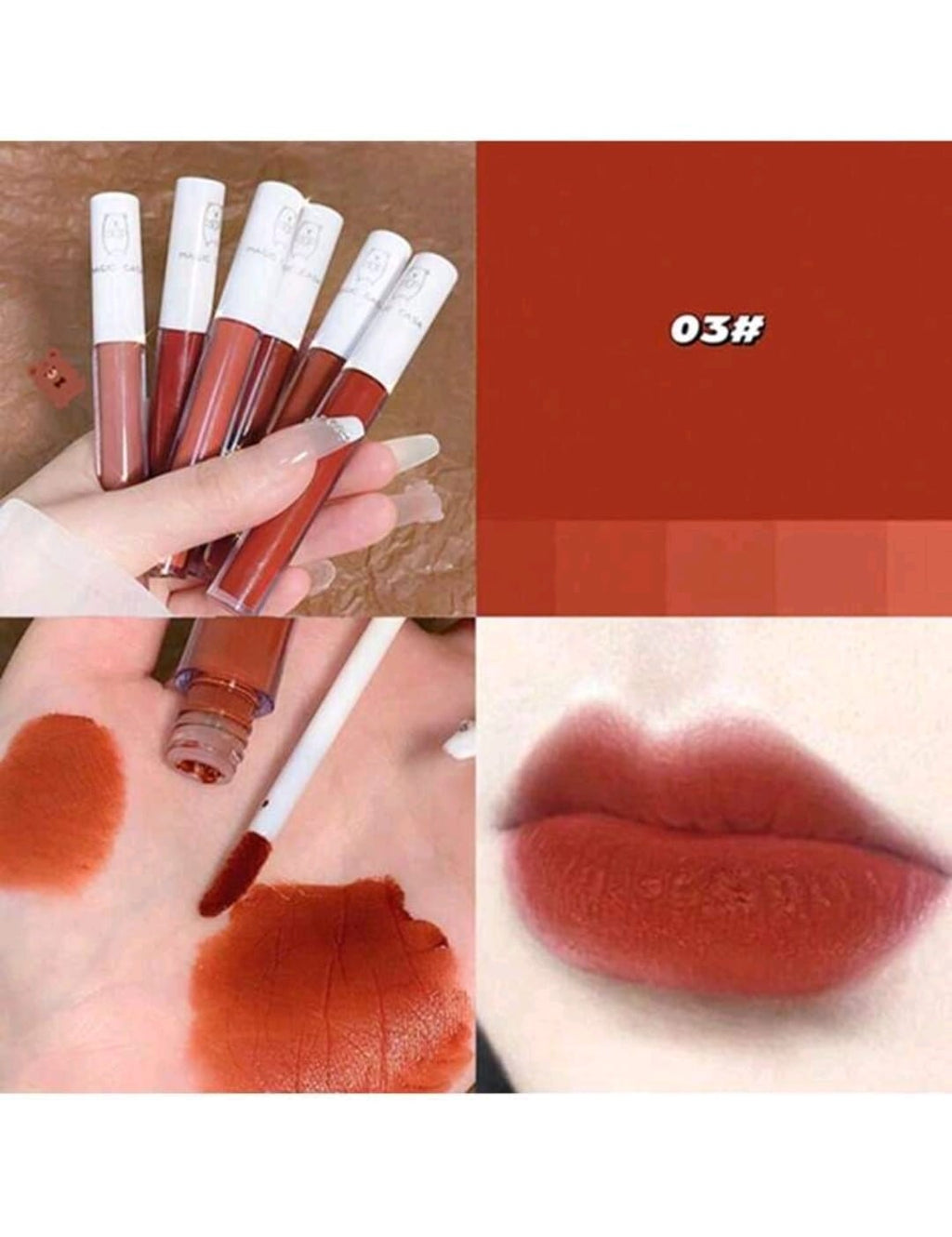Matte Lipstick Set ( 6 shades )