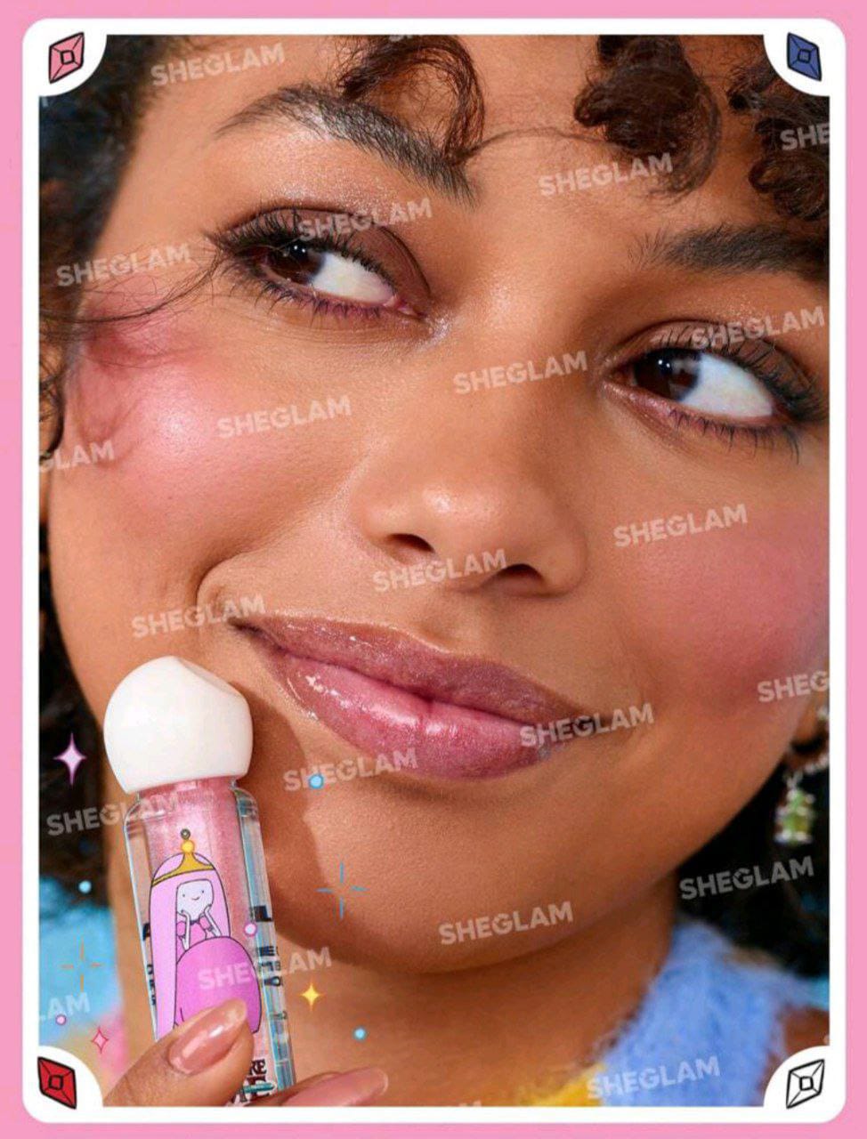 Adventure Time x SHEGLAM Heroes Only Shimmery Lip Gloss – Peebles High-Shine Hydrating Lip Gloss