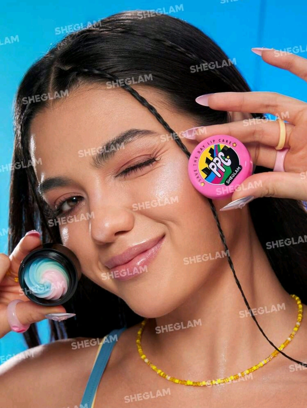 The Powerpuff Girls X SHEGLAM Save The Day Lip Sleep Mask