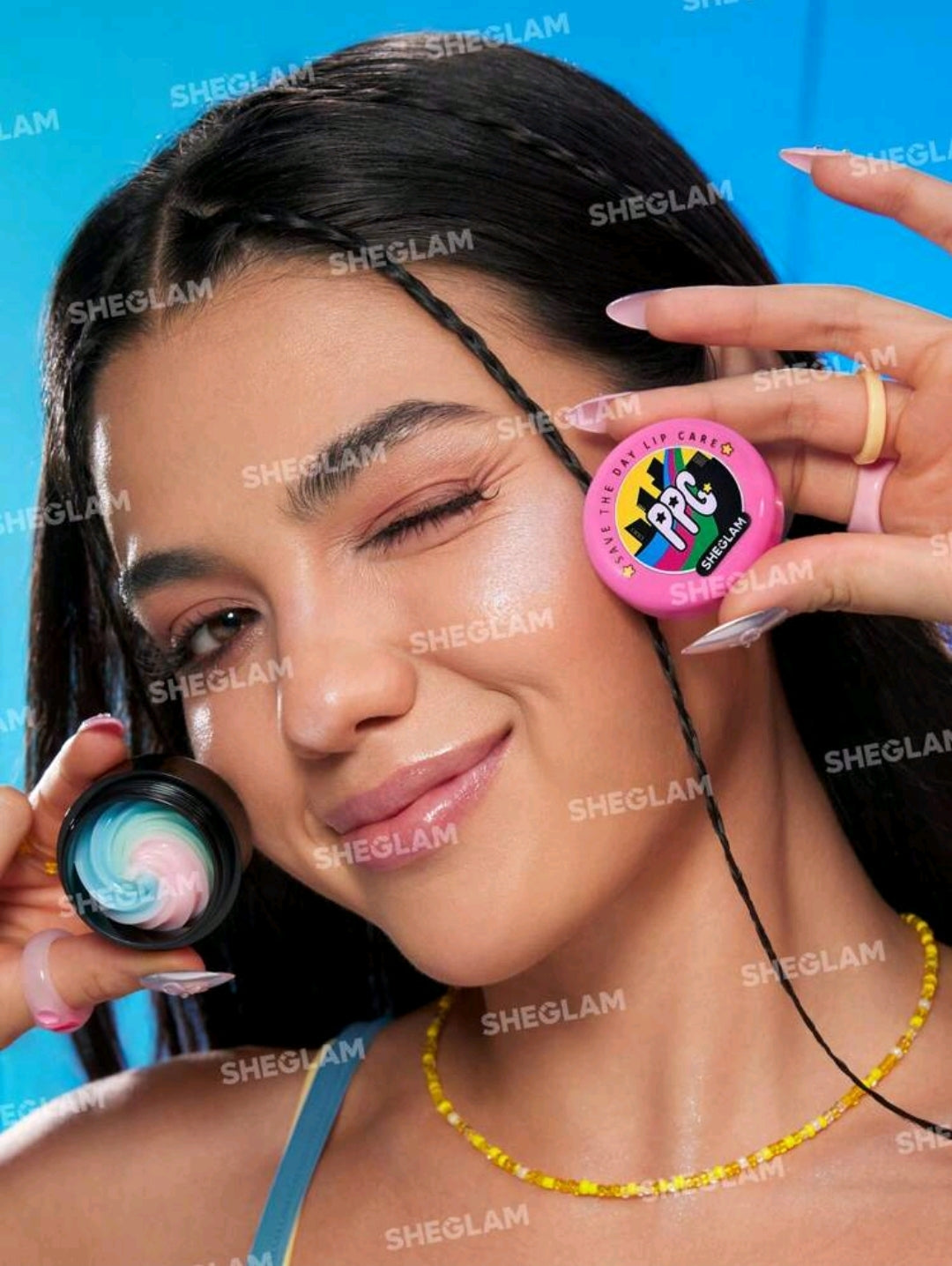 The Powerpuff Girls X SHEGLAM Save The Day Lip Sleep Mask