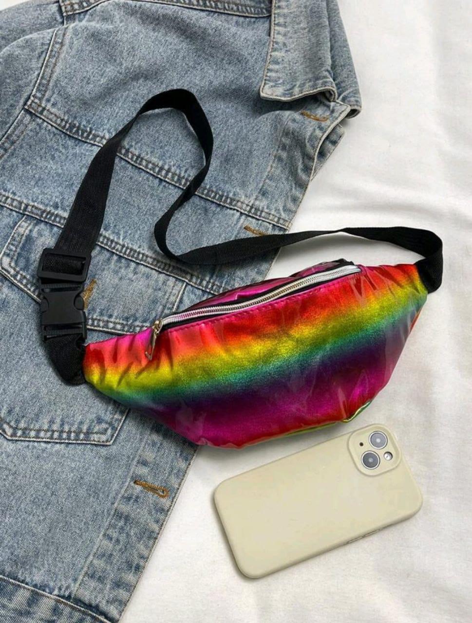 Colorful Fashion Waist Bag for Women & Girls