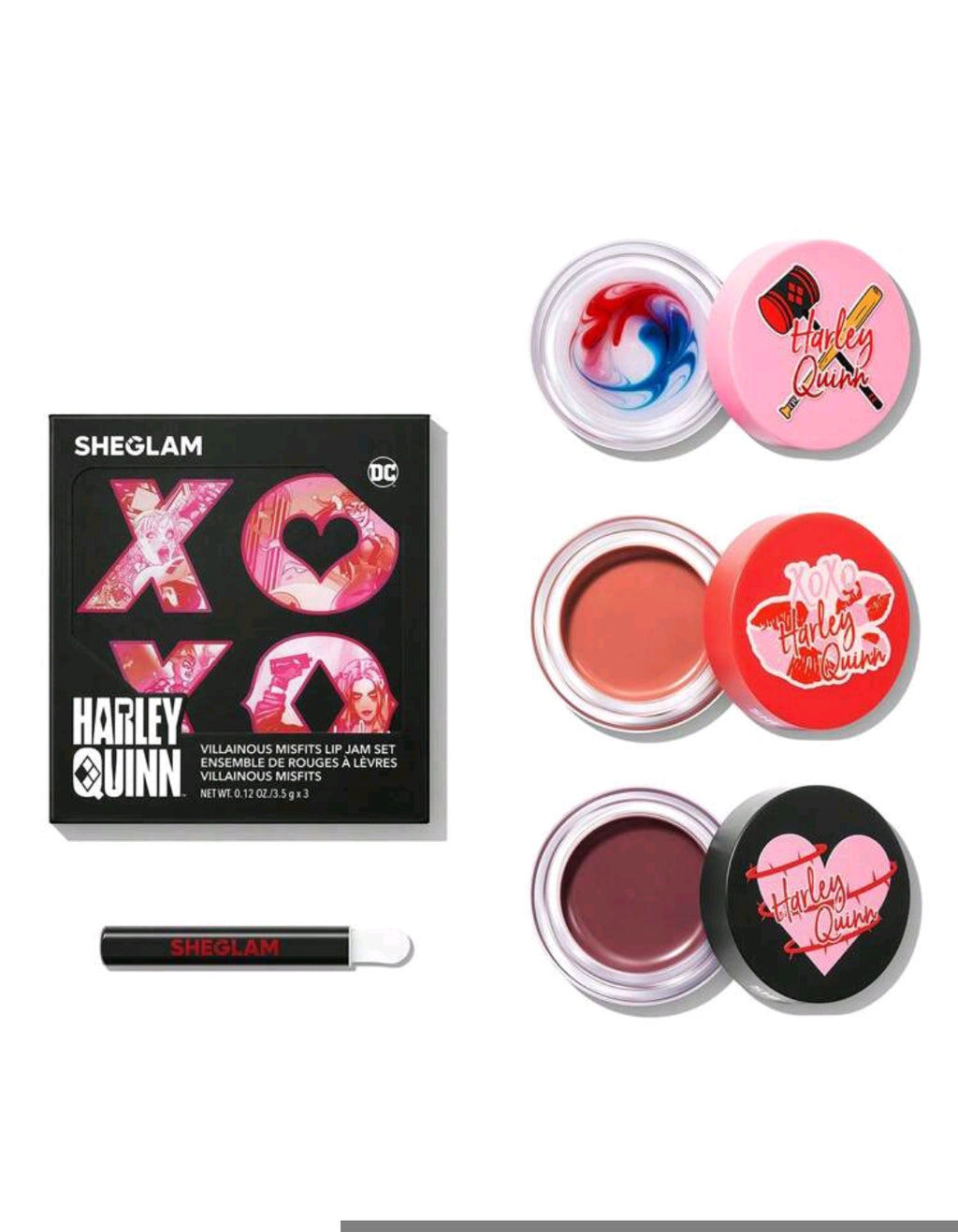 Harley Quinn X SHEGLAM Villainous Misfits Lip Jam – Moisturizing Gloss